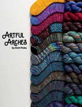 Paperback Artful Arches: 12 Colorwork and Textured Sock Patterns Book