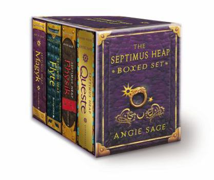 Paperback Septimus Heap Boxed Set of 3 Paperbacks. by Angie Sage Book