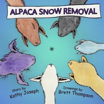 Paperback Alpaca Snow Removal Book