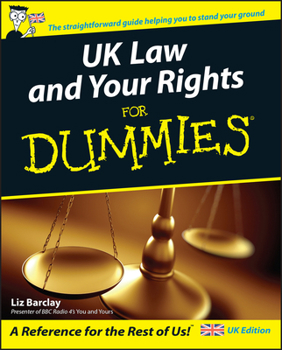 Paperback UK Law and Your Rights for Dummies Book