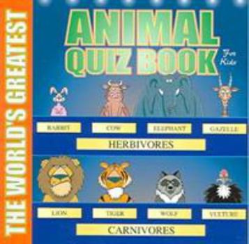 Paperback Animal Quiz Book for Kids Book