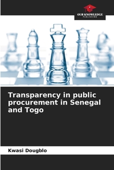 Paperback Transparency in public procurement in Senegal and Togo Book