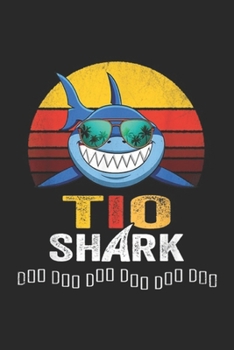 Tio Shark Doo Doo Doo Doo Doo Doo: Tio Shark Journal/Notebook Blank Lined Ruled 6x9 100 Pages