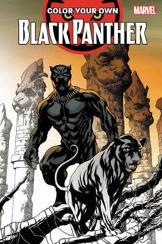 Paperback Color Your Own Black Panther Book