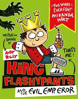 Paperback King Flashypants & The Evil Emperor Book