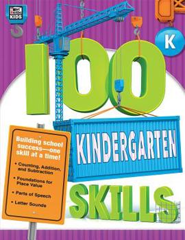 Paperback 100 Kindergarten Skills Book