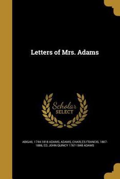 Paperback Letters of Mrs. Adams Book