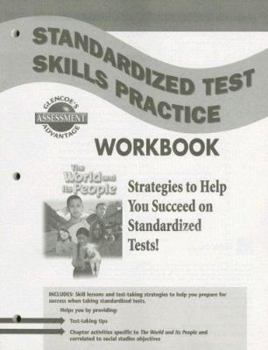 Paperback The World and Its People: Western Hemisphere, Europe, and Russia, Standardized Test Practice Workbook, Student Edition Book