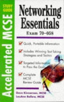 Paperback Accelerated MCSE Study Guide Networking Essentials Exam 70-058 Book