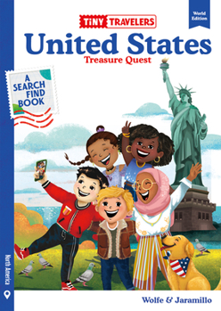 Hardcover Tiny Travelers United States Treasure Quest Book