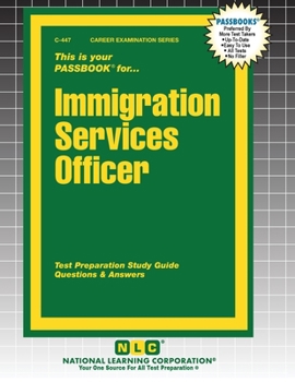 Paperback Immigration Services Officer Book