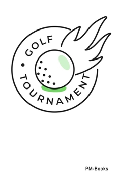 Paperback Golf Tournament: Gepunktetes A5 Notizbuch oder Heft f?r Sch?ler, Studenten und Erwachsene Book