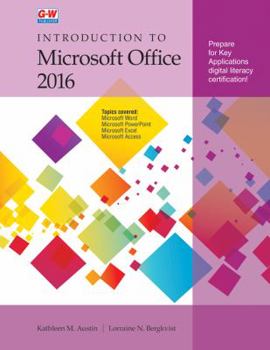 Paperback Introduction to Microsoft Office 2016 Book