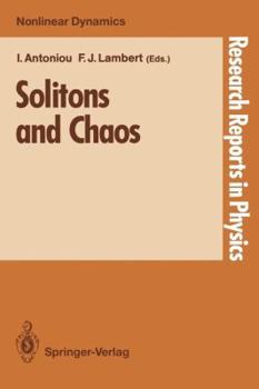 Paperback Solitons and Chaos Book