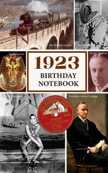 Paperback 1923 Birthday Notebook: A Great Alternative to a Card Book