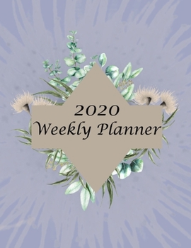 Paperback 2020 Weekly Planner: Jan 1 thru Dec 31 2020: 2 day Weekly layout includes notes alerts daily and next week planning, Monthly calendar layou Book