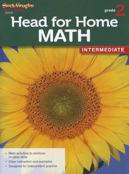 Paperback Head for Home Math: Intermediate Workbook Grade 2 Book