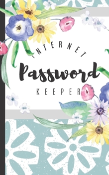 Paperback Password Keeper: Internet Password Username Protection and Log Book Organizer with Alphabet Tabs - Modern Journal with Calligraphy Hand Book