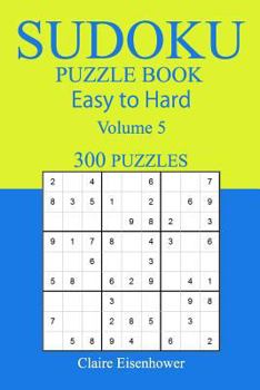 Paperback 300 Easy to Hard Sudoku Puzzle Book