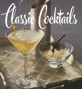 Hardcover Classic Cocktails Book