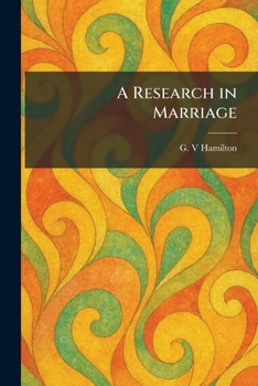 A Research in Marriage