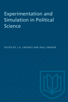 Paperback Experimentation and Simulation in Political Science Book