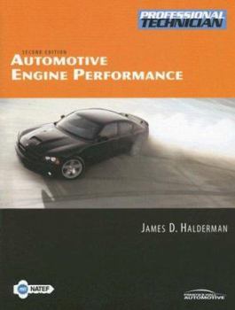 Paperback Automotive Engine Performance [With CDROM] Book