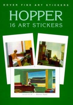 Paperback Hopper: 16 Art Stickers Book
