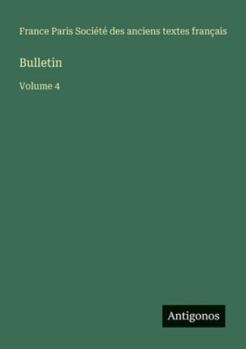 Paperback Bulletin: Volume 4 [French] Book