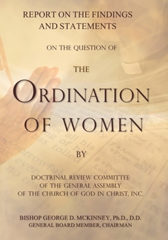 Paperback Report on the Findings and Statements on the Question of the Ordination of Women Book