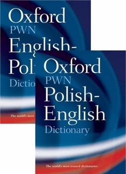 Hardcover Oxford-Pwn Polish-English English-Polish Dictionary Book