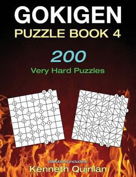 Paperback Gokigen Puzzle Book 4: 200 Very Hard Puzzles Book