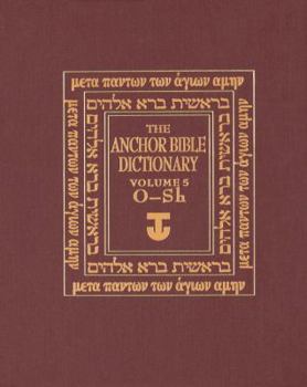 Hardcover The Anchor Bible Dictionary, Volume 5 Book