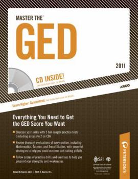 Paperback Peterson's Master the GED 2011: Everything You Need to Get the Ged Score You Want Book