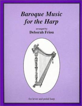 Spiral-bound Baroque Music for the Harp Book