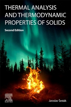 Paperback Thermal Analysis and Thermodynamic Properties of Solids Book
