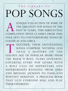 Paperback The Library of Pop Songs Book