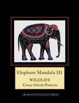 Paperback Elephant Mandala III: Wildlife Cross Stitch Pattern Book
