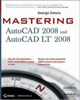 Paperback Mastering AutoCAD 2008 and AutoCAD LT 2008 Book