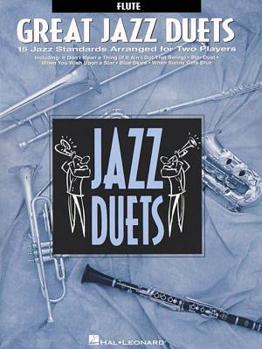 Paperback Great Jazz Duets: Flute Book