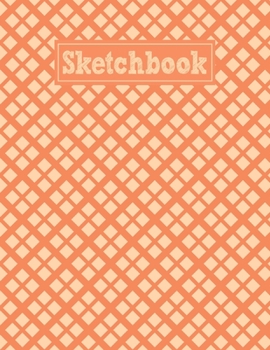 Paperback Sketchbook: 8.5 x 11 Notebook for Creative Drawing and Sketching Activities with Retro Themed Cover Design Book