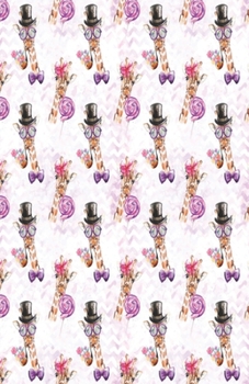 Dot Grid Journal Notebook: Giraffes | Bullet Planner Book | Dotted Grid | 5.5 x 8.5" 120 Pg | DIY Weekly Spread | Organizer | Habit Tracker| Gift