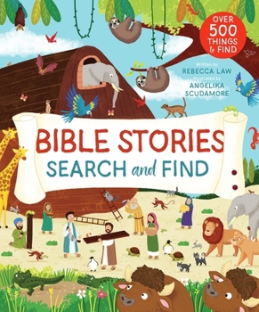 Hardcover Bible Stories Search and Find Book