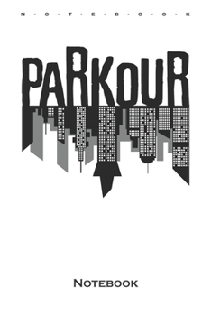 Paperback Parkour City Notebook: Annual Calendar for Athletes and fitness enthusiasts Book