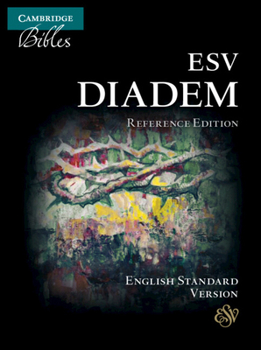 Leather Bound ESV Diadem Reference Edition, Black Calf Split Leather, Red-Letter Text, Es544: Xr Book