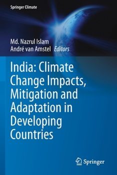 Paperback India: Climate Change Impacts, Mitigation and Adaptation in Developing Countries Book