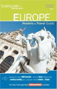 Paperback Europe Hostels & Travel Guide Book