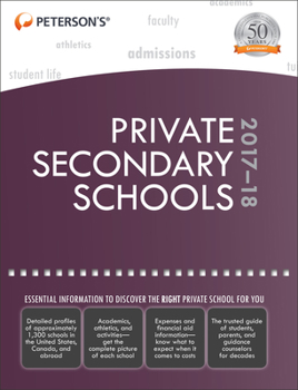 Paperback Private Secondary Schools 2017-18 Book