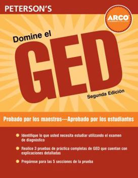 Paperback Domine el GED [Spanish] Book