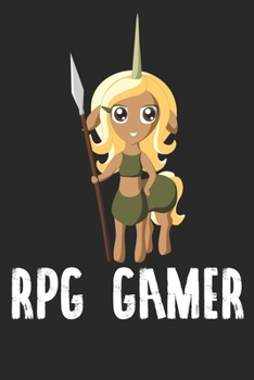 Paperback RPG Gamer: Blank Lined Notebook Journal Book
